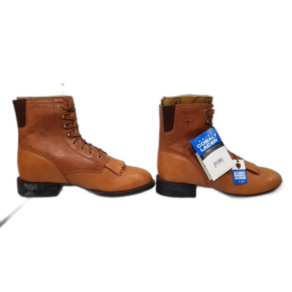 Ariat Men's Heritage Cobalt Lacer Boots Size 12 | New in Box See Detail - Picture 6 of 8